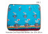 Luvlap Newborn Baby Soft Reversible Baby Blanket, Blue Whale (80cm x 100cm)